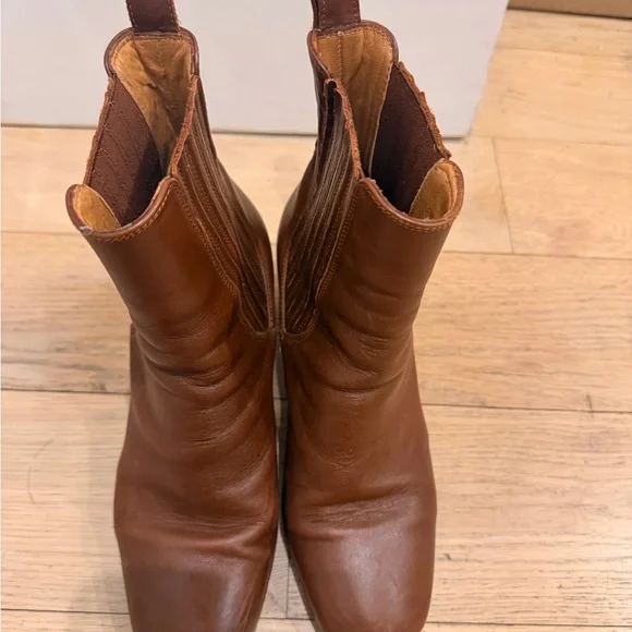 Sezane Dorie Boots Chocolate Size 8 - Picture 4 of 8